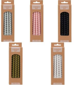 Dinerkaars 17 CM Gedraaid 10 stuks