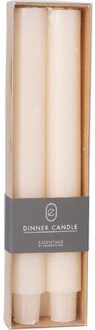 Dinerkaars 2x25cm off white