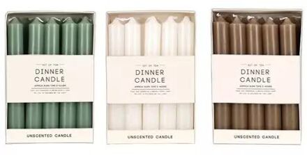 Dinerkaarsen 16cm 10 stuks