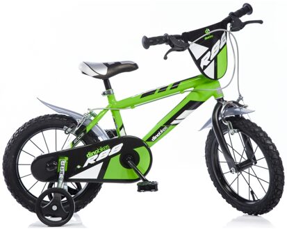 Dino Bikes Jongensfiets R88 16 Inch 27 cm Jongens Knijprem Groen