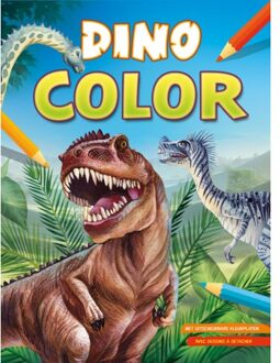 Dino Color Kleurblok / Dino Color Bloc De Coloriage - ZNU