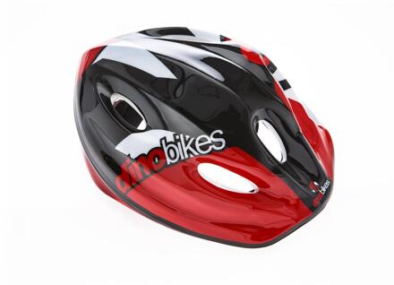 DINO Fietshelm Casco Junior 52-56 Cm Rood/zwart