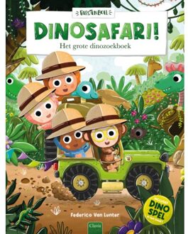 Dinosafari! Het Grote Dinozoekboek - Beestenboel - Federico Van Lunter
