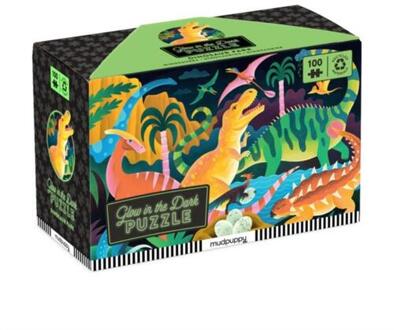 Dinosaur Park 100 Piece Glow In The Dark Puzzle -  Mudpuppy (ISBN: 9780735382497)