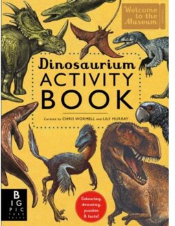 Dinosaurium Activity Book