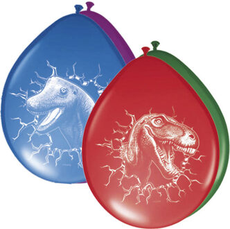 Dinosaurus Ballonnen - 6 stuks