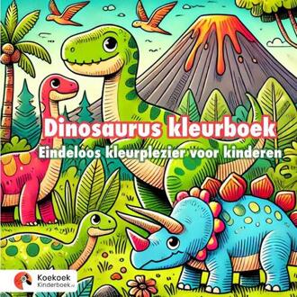 Dinosaurus kleurboek -  Koekoek Kinderboek (ISBN: 9789465126074)