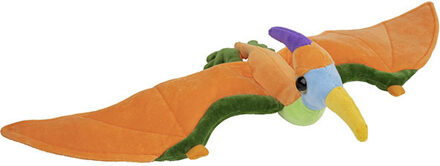 Dinosaurus knuffel - pluche Pteranodon - 30 cm - gedetailleerd Multi