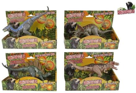 Dinosaurus met beweegbare delen 17-19cm verschillende