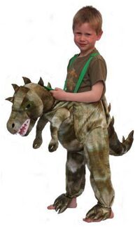Dinosaurus verkleed kostuum - kinderen - T-rex - one size One size