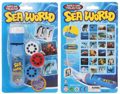 Dinosaurus Zee Projector Kids Baby Speelgoed Slapen Verhaal Zaklamp Ster Lamp Licht-Up Speelgoed XX9E