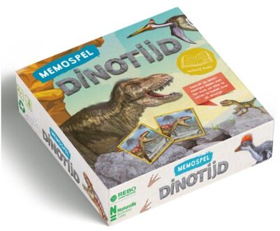 Dinotijd - Memospel Inclusief Boek