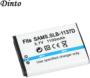 Dinto 1 Pc 1100 Mah SLB-1137D SLB1137D Slb 1137D Camera Batterij FNP-60 FNP60 Li-20B Li20B K5000 Batterijen Voor Samsung L74 NV11