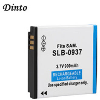 Dinto 1 Pc 900 Mah SLB-0937 SLB0937 Slb 0937 Oplaadbare Digitale Camera Batterij Voor Samsung CL5 I8 PL10 L730 l830 NV4