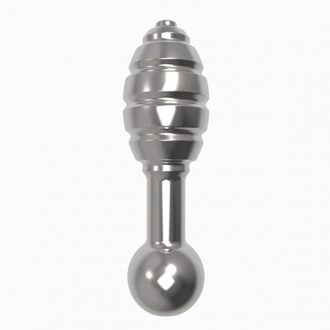 Diogol Jaz OH Vibrerende Dildo Butt Plug - RVS - 35 mm
