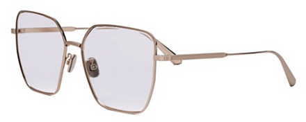 Dior Metallic Optische Brillen voor Vrouwen Dior , Brown , Dames - 58 MM