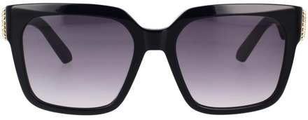 Dior Moderne vierkante zonnebril met Swarovski-kristallen Dior , Black , Unisex - 55 MM