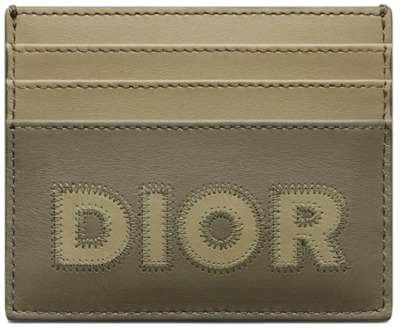 Dior Portemonnees Kaarthouders Dior , Green , Heren - ONE Size
