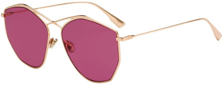 Dior Stellaire 4 Zonnebril Rose Gold/Pink Dior , Yellow , Dames - 59 MM