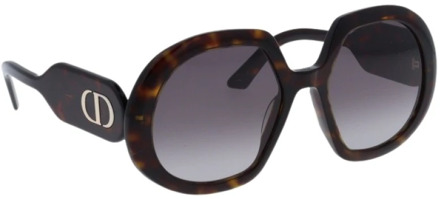 Dior Stijlvolle Bobby zonnebril met garantie Dior , Brown , Dames - 56 MM