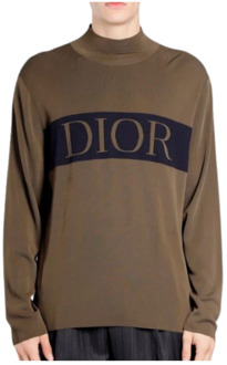 Dior Truien met ronde hals Dior , Green , Heren - XS