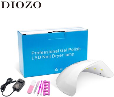 Diozo Led Nail Lamp Voor Manicure Uv Lamp 24W Nagel Droger Voor Curing Nagels Gel Polish Manicure Pedicure nagels Drogen Lampen