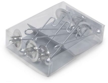 Dipam Hangende kandelaar voor kerstboomkaarsjes - 6 stuks