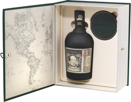 Diplomático Reserva Exclusiva 4 Coasters 70CL