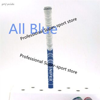 Directe Classic Whiteout Golf Grips Standaard Golfclubs Grips Rubber Katoen 13 Stks/partij 50G +-3 Blauw