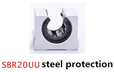 Directe Verkoop Koper Mouw/Rechte Ronde/Koper Mouw Stofdicht/Druk Plaat/Stofdicht Slider Lager SBR20 Oranje