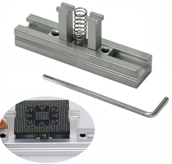 Directly Heating BGA Reballing Station Stencils Holder Template Holder Heated Fixture Jig for rework station