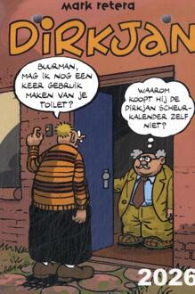 Dirkjan scheurkalender 2026 -   (ISBN: 9789086130870)