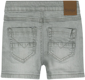 Dirkje jongens korte broek Grey denim - 68
