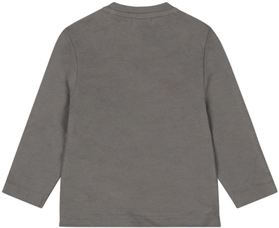 Dirkje jongens longsleeve Grijs - 80