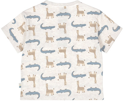 Dirkje jongens t-shirt Ecru - 80