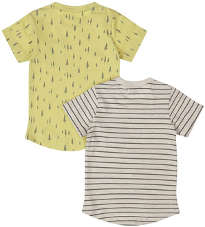 Dirkje jongens t-shirt Geel - 92