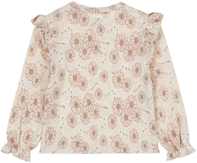 Dirkje meisjes longsleeve Ecru - 68