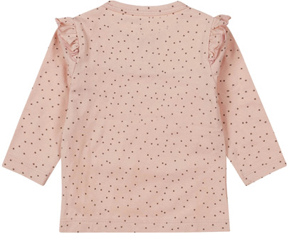 Dirkje meisjes longsleeve Licht rose - 62