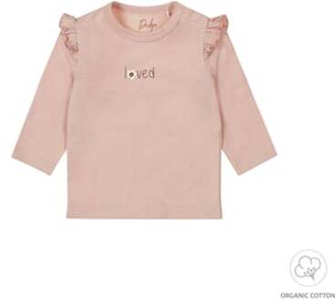 Dirkje meisjes longsleeve Licht rose - 62