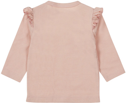 Dirkje meisjes longsleeve Licht rose - 68