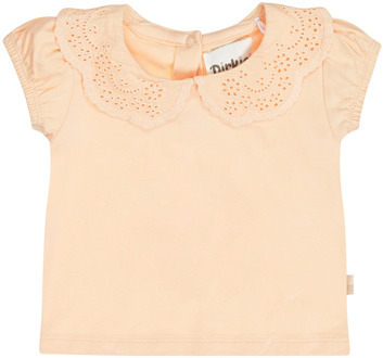 Dirkje meisjes t-shirt Perzik - 68