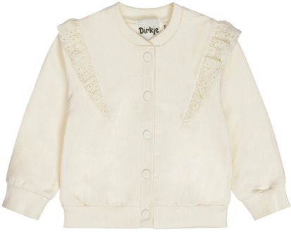 Dirkje meisjes vest Ecru - 68