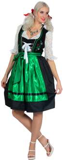 Dirndl Jurk Eefje Groen Premium Groen, Zwart, Wit - Transparant