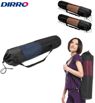 DIRRO Portable 6mm Oxford Cloth Mesh Backpack Yoga Special Breathable Mesh Bag Pilates Net Package High Quality Gym Shoulder Bag