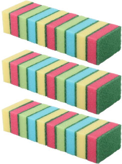 Dirt Devil Gekleurde schuursponsjes - 30x - schoonmaak - afwas