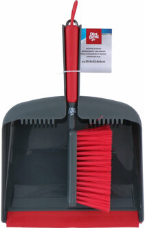 Dirt Devil Stoffer en blik - kunststof - 36 x 22 cm - rubber rand