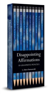 Disappointing Affirmations Pencils - Disappointing Affirmations - Dave Tarnowski