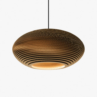 DISC 20 Hanglamp Ø 50 cm Bruin