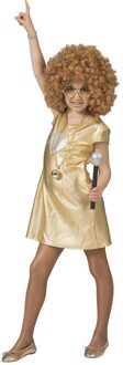 Disco Jurk Meisje Goud Goud - Brons
