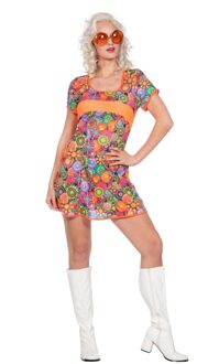 Disco Jurkje Sensation Dames Multikleur - Print